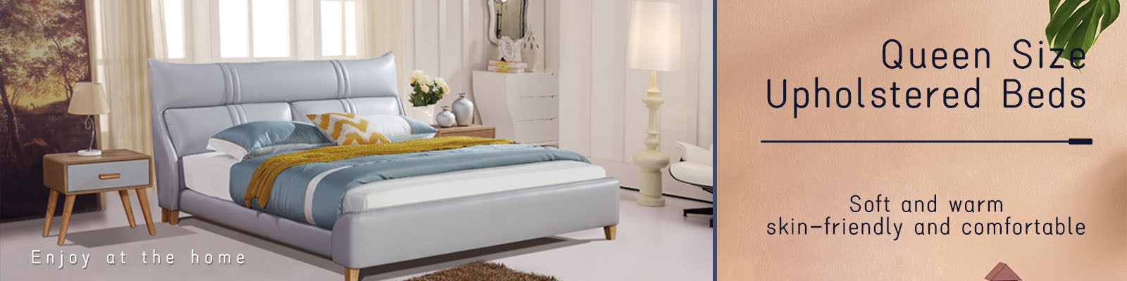 King Size Upholstered Beds