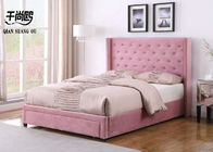 Pink Princess Upholstered Bed With Drawers Size Customizable