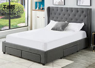 Soft double queen size 4 Drawer Storage Bed Frame 137*203cm 183*203cm