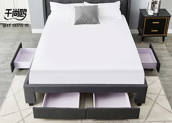 Soft double queen size 4 Drawer Storage Bed Frame 137*203cm 183*203cm