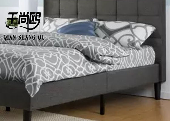 Tufted Twin Size Upholstered Platform Bed Home Furnishings