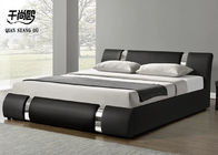 Decoration PU Soft Upholstered Storage Platform Bed European style