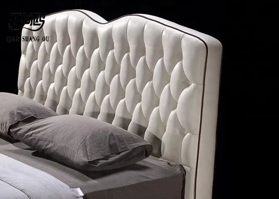 Unique Design 4ft Double Size Upholstered Bed for Apartment