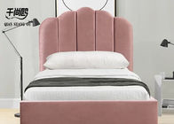 Unique bedside design tufted bedroom upholstered bed Double-King