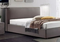 Modern classic linen platform bedroom soft bed bed