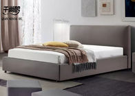 Modern classic linen platform bedroom soft bed bed
