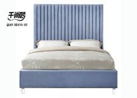 High Bedside Platform Tufted Bed Comfortable Home Furniture