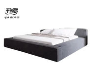 New simple style unique bedroom upholstered platform bed