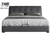 Luxury Tatami Platform Bed , Multifunctional Italian Upholstered Bed