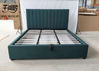 Luxury Custom King Size Upholstered Bed With Storage