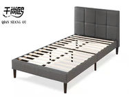 Tufted Upholstered bed Platform Bed with Short Headboard , twin bed