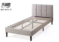 Tufted Upholstered bed Platform Bed with Short Headboard , twin bed