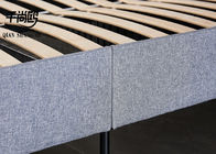 Fabric Upholstered Soft Platform Bed Modern Style 137*203cm 153*203cm