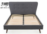 Personality Stitching Bedroom Platform Bed Button Decoration