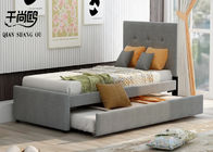 140*200cm Sliding Double Bed , customized Simple Platform Bed