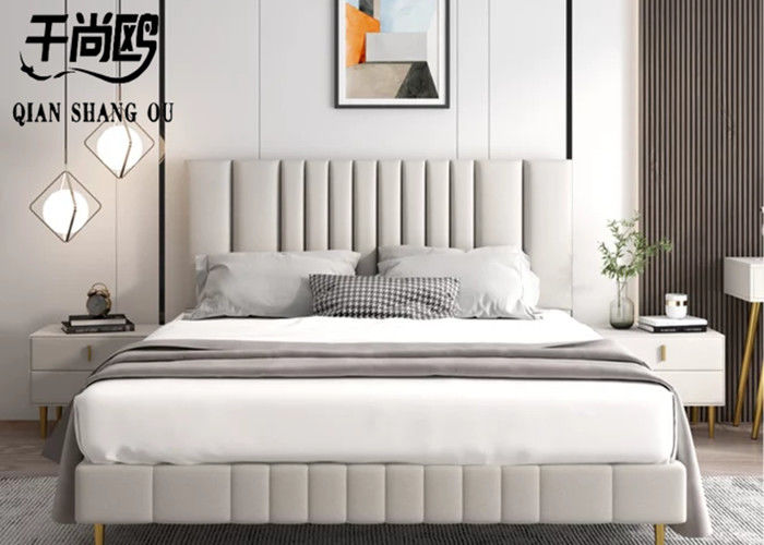 Luxury soft bedroom high-end upholstered bed double-QUEEN