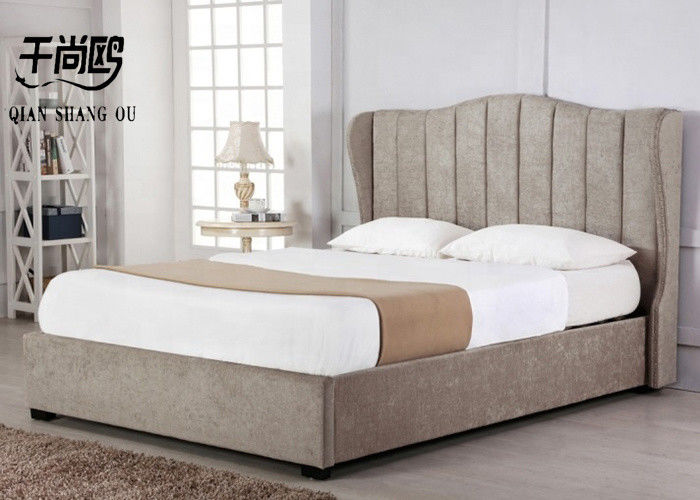 Button Tufted Upholstered Storage Platform Bed Premium for Home Furnishings